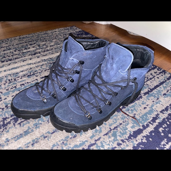 Broken Homme Weber Blue Suede Boot Mens US Size 11 - Picture 4 of 9